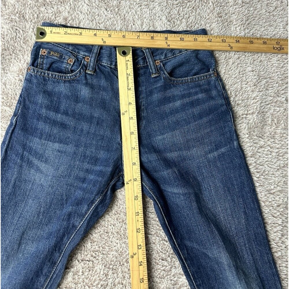 POLO RALPH LAUREN Boys The Sullivan Slim Jeans Blue Size 10 - Picture 14 of 14